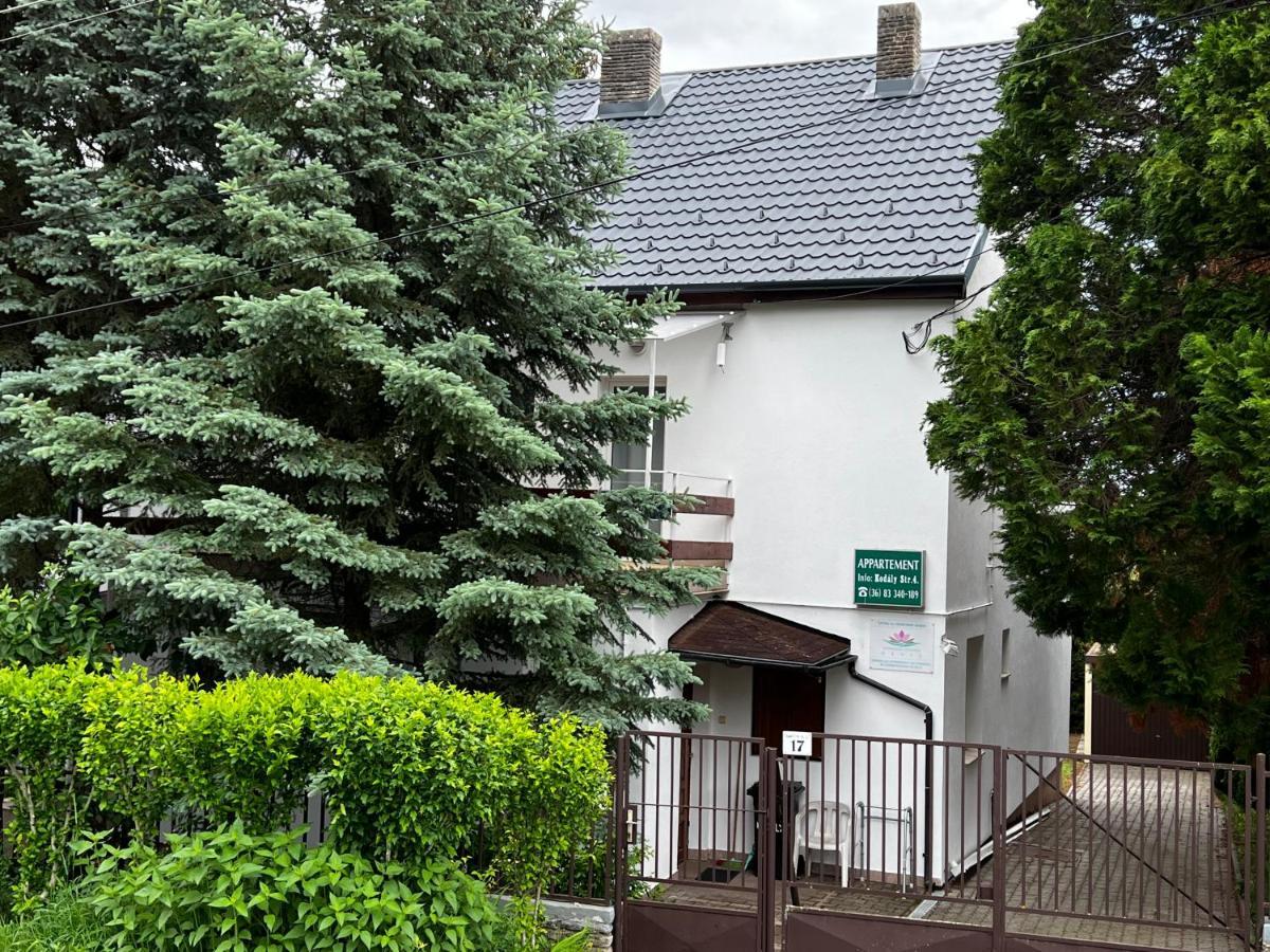 Apartment Pension Rideg Heviz Exterior foto